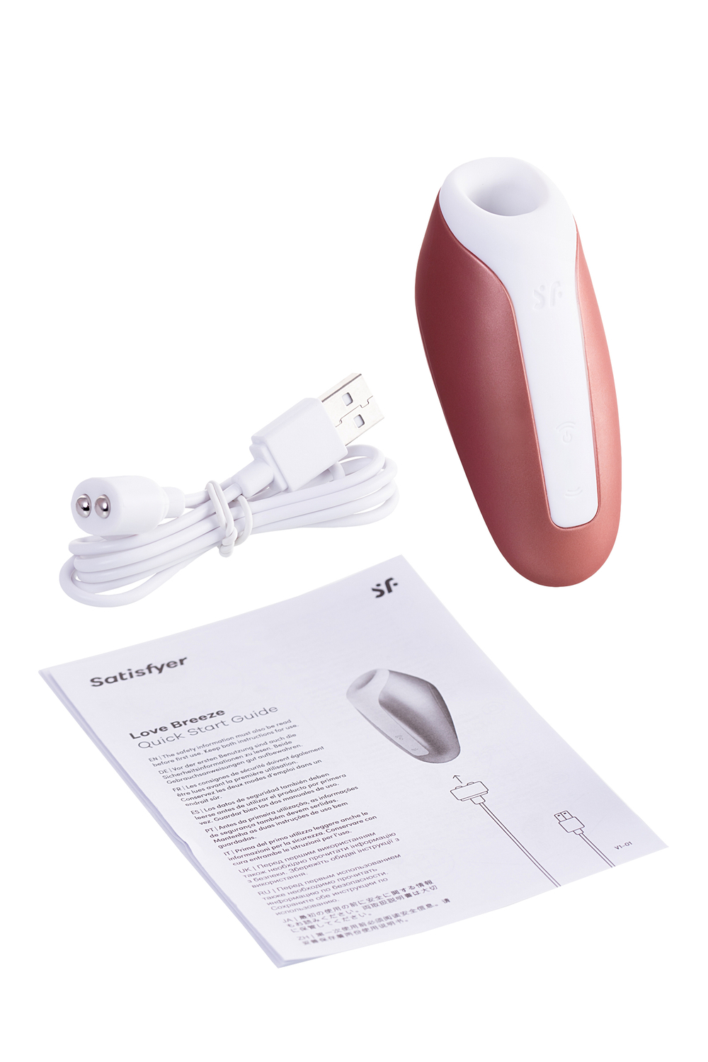 Вакуумно-волновой стимулятор Satisfyer Love Breeze розовый