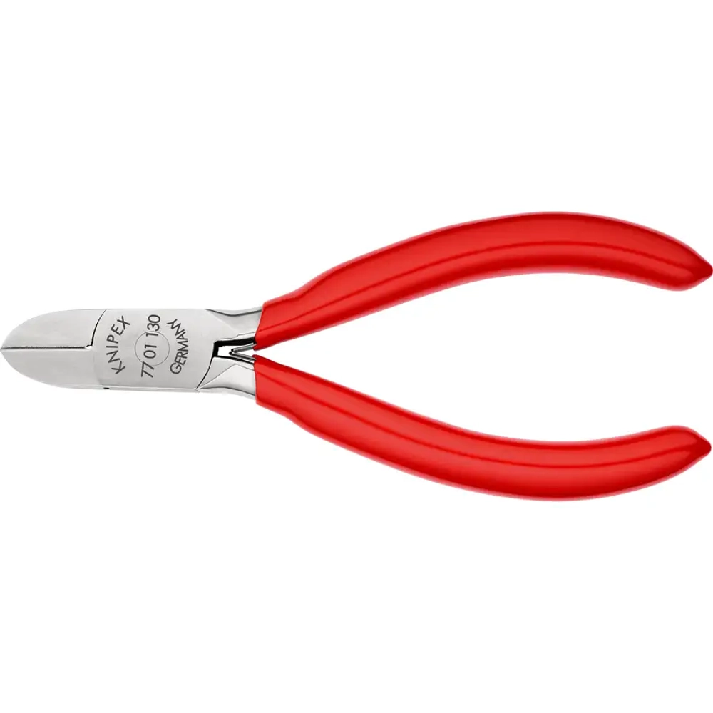 Кусачки боковые для электроники 130 мм Knipex 77 01 130