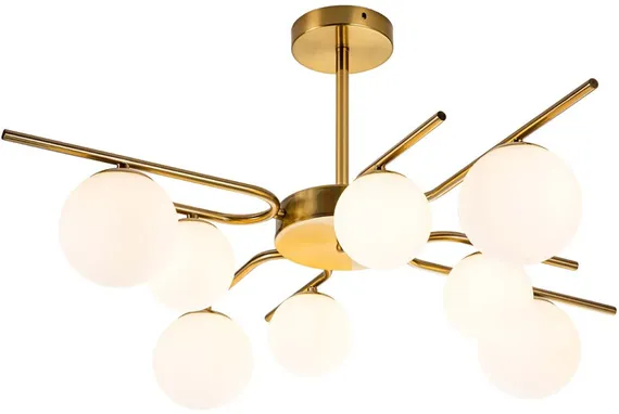 Потолочная люстра Sphere 642/8P Brass Escada