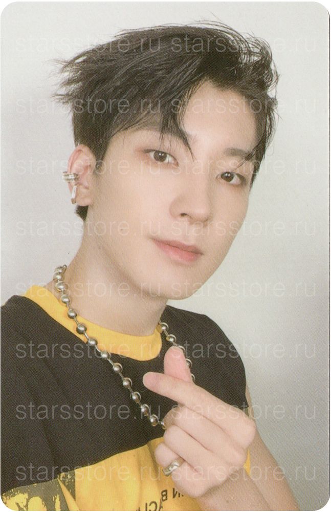 Фотокарта Wonwoo SEVENTEEN - 2022 SVT PHOTOBOOK THE NAME;17