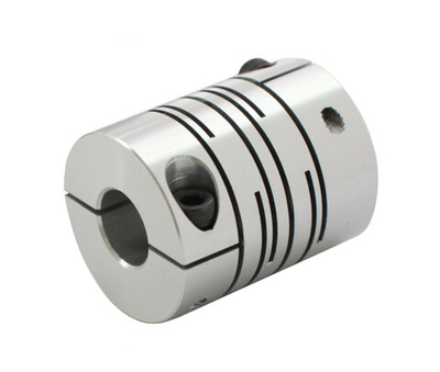 Муфта разрезная INNOCONT CPI-25C-10x10 d=25 мм, с зажимным кольцом, материал - алюминий, диаметры валов 10*10 мм, номинальный момент 1,8 Нм