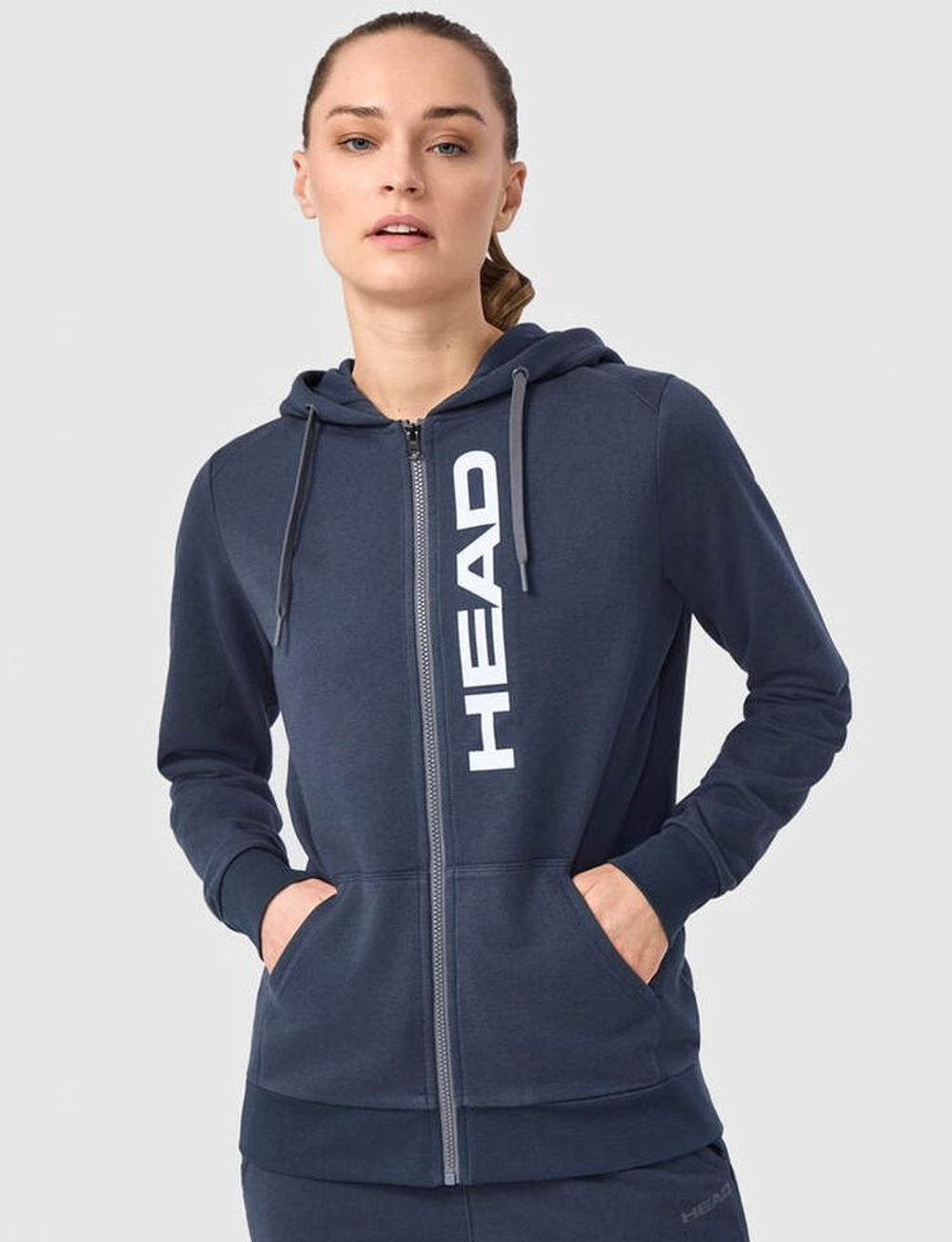 Женская теннисная толстовка Head Club Original FZ