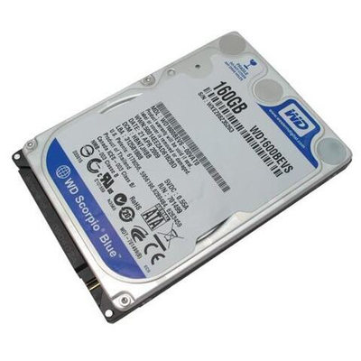 Жесткий диск Western Digital SATA 160GB 7.2K 2.5 WD1600BEKT-60V5T1