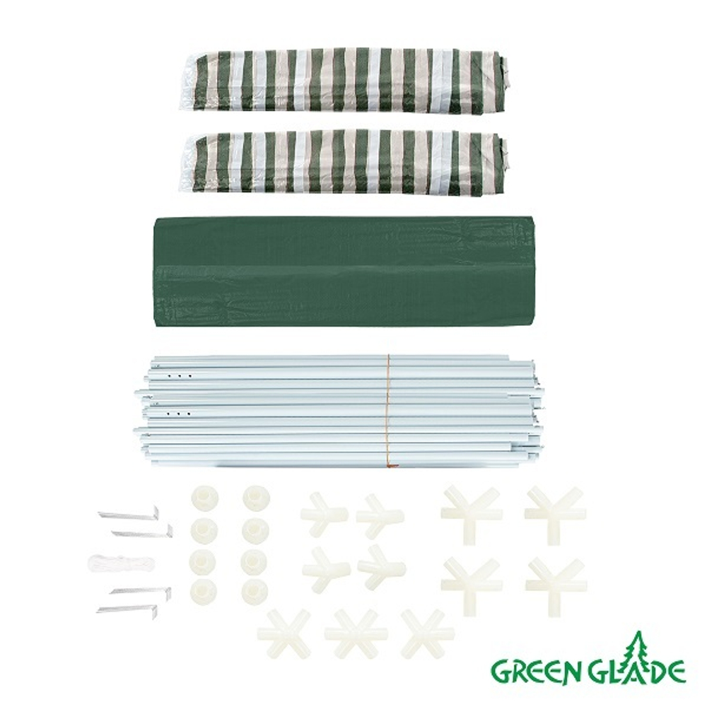 Тент садовый Green Glade 1070 3x9x2,5м полиэтилен