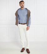 Рубашка Short BD Brushed Flannel Oscar Jacobson - голубой(12179309)
