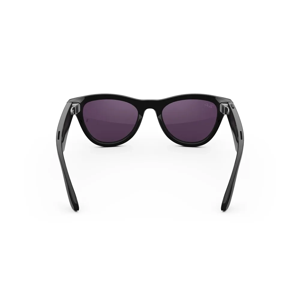 Умные очки Ray-Ban Skyler Shiny Black / Transitions Amethyst, 150 - 52 (RW4010)