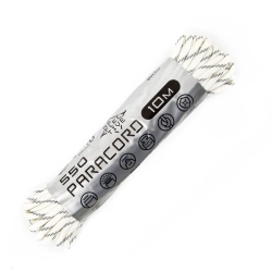 Паракорд световозвращающий 550 CORD 10м white