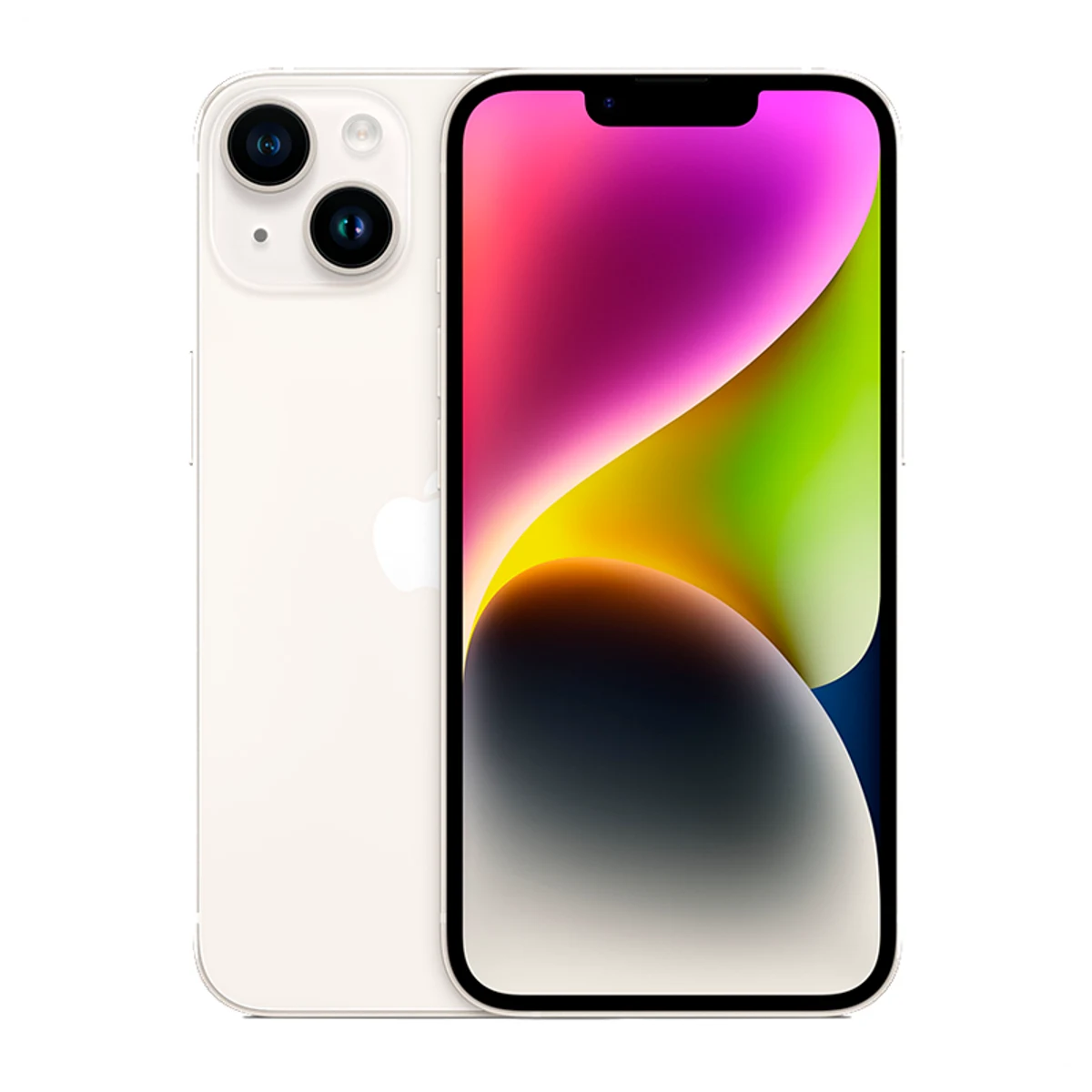 Смартфон Apple iPhone 14 128Gb SIM+eSIM Starlight Global — фото 1