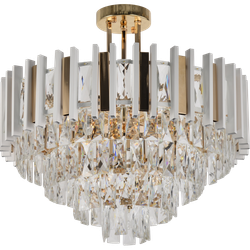 Люстра Rivoli Nicole 1041-308 8 х Е14 40 Вт хрусталь | Rivoli