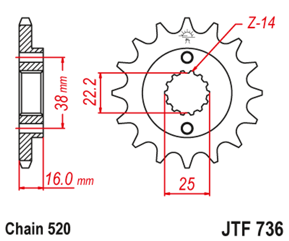 Звезда JTF736.15