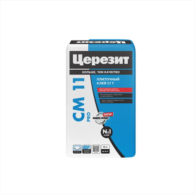 Клей для плитки Церезит СМ-11 PRO 25 кг