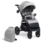 Коляска детская прогулочная BubaGo арт.BG 133-CH-1 MODEL BASS color/ цвет Light gray/ Светло серый