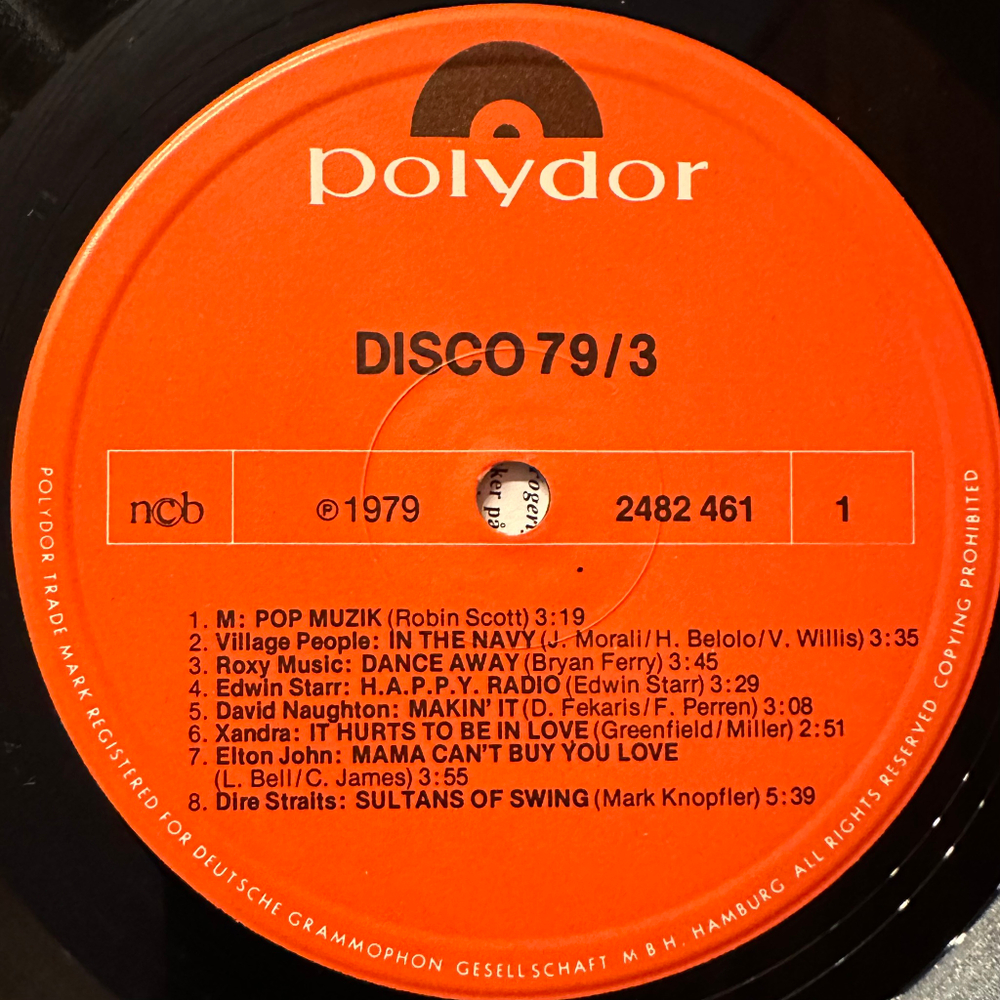Сборник Disco Vol. 3 (Скандинавия 1989г.)