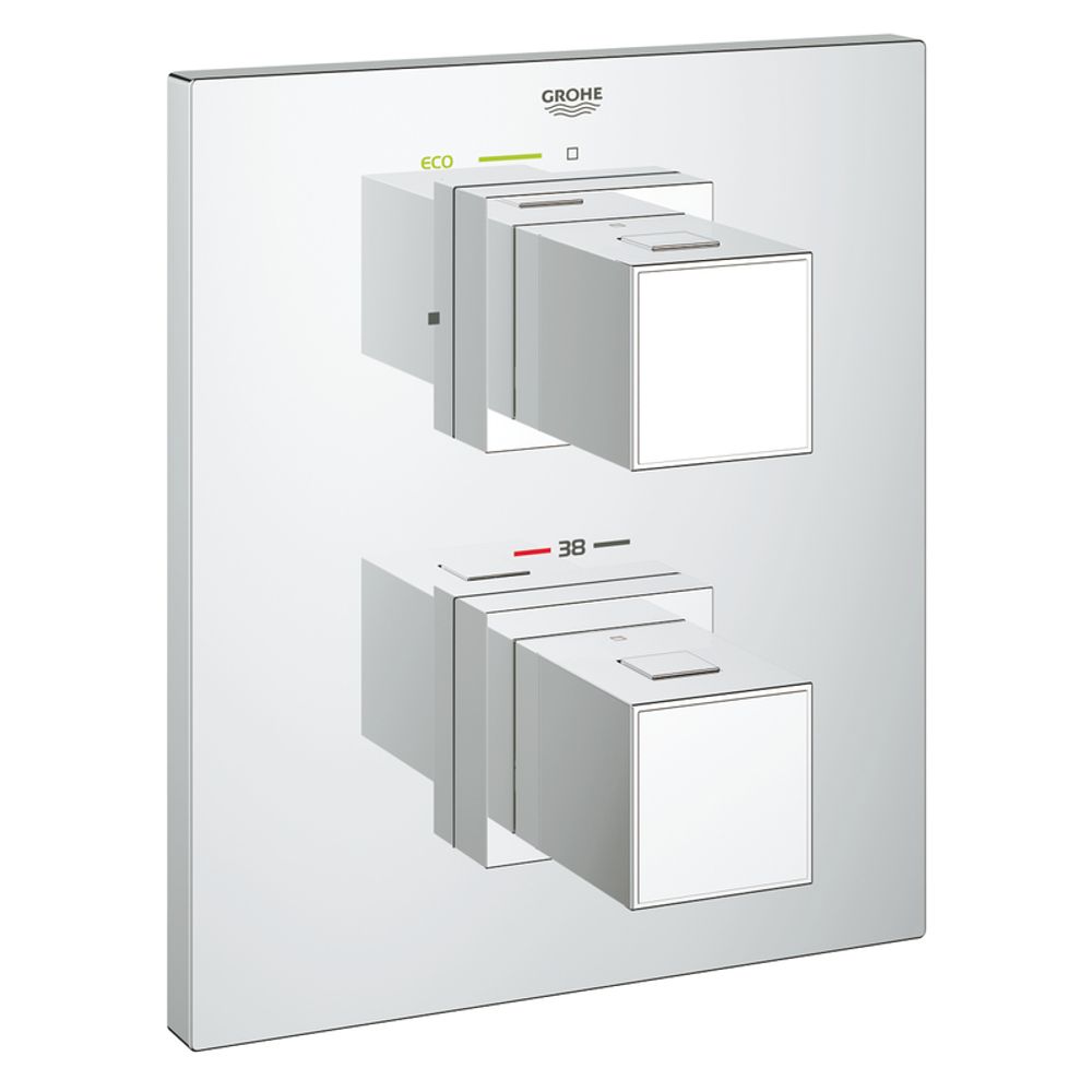 Термостат для душа встраиваемый без подключения шланга GROHE Grohtherm Cube 19959000