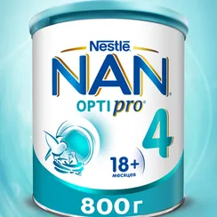 Молочко NAN 4 OptiPro 800г с 18месяцев