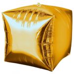 AN 3D Куб 15" Металлик Gold (БГ-19)