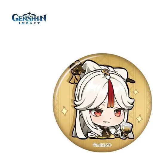 Значок Genshin Impact Chibi Expressions Ningguang — повтор основного фото