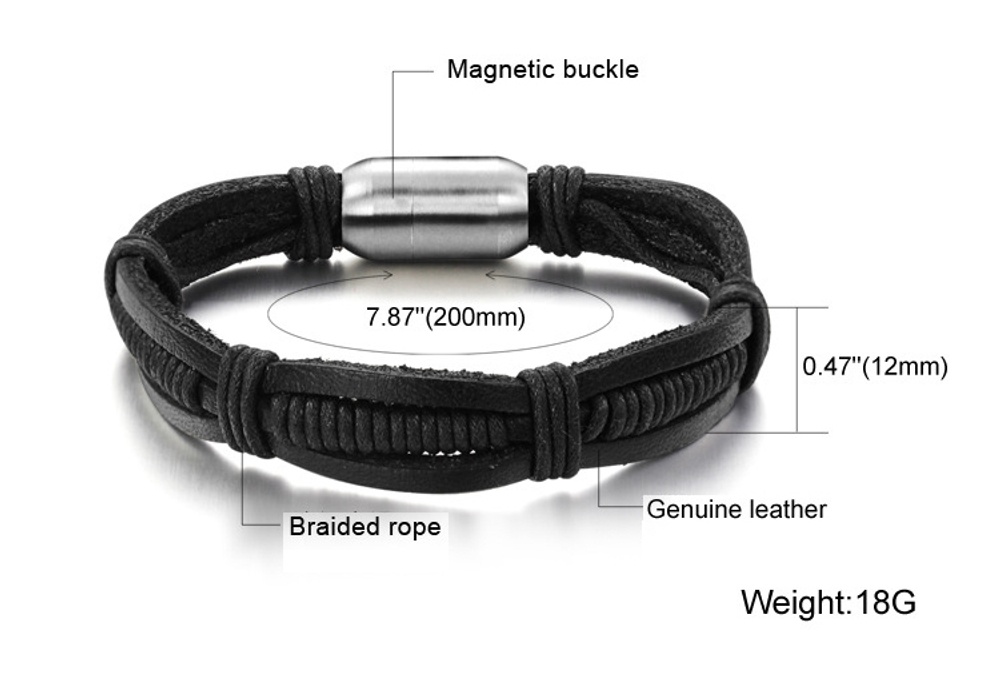 Браслет Мужской Steelman mn046