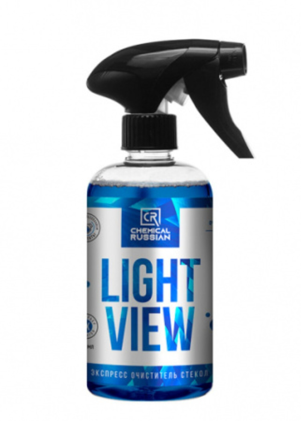 Chemical Russian Light View - экспресс очиститель стекол, 500 мл