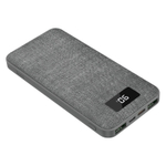 Внешний Аккумулятор (Power Bank) Hoco J47 10000 mAh (2A, QC3.0, PD, LCD) Серый