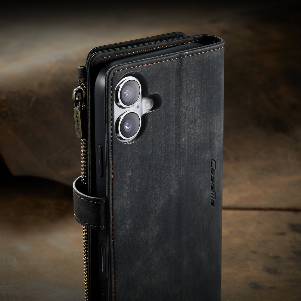 Многофункциональный чехол-кошелек CaseMe 3 in 1 Matte Wallet для iPhone 17