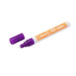 Маркер для ткани Darwi TEX Glitter, 2мм (с блестками) (900 фиолетовый), DA0140013