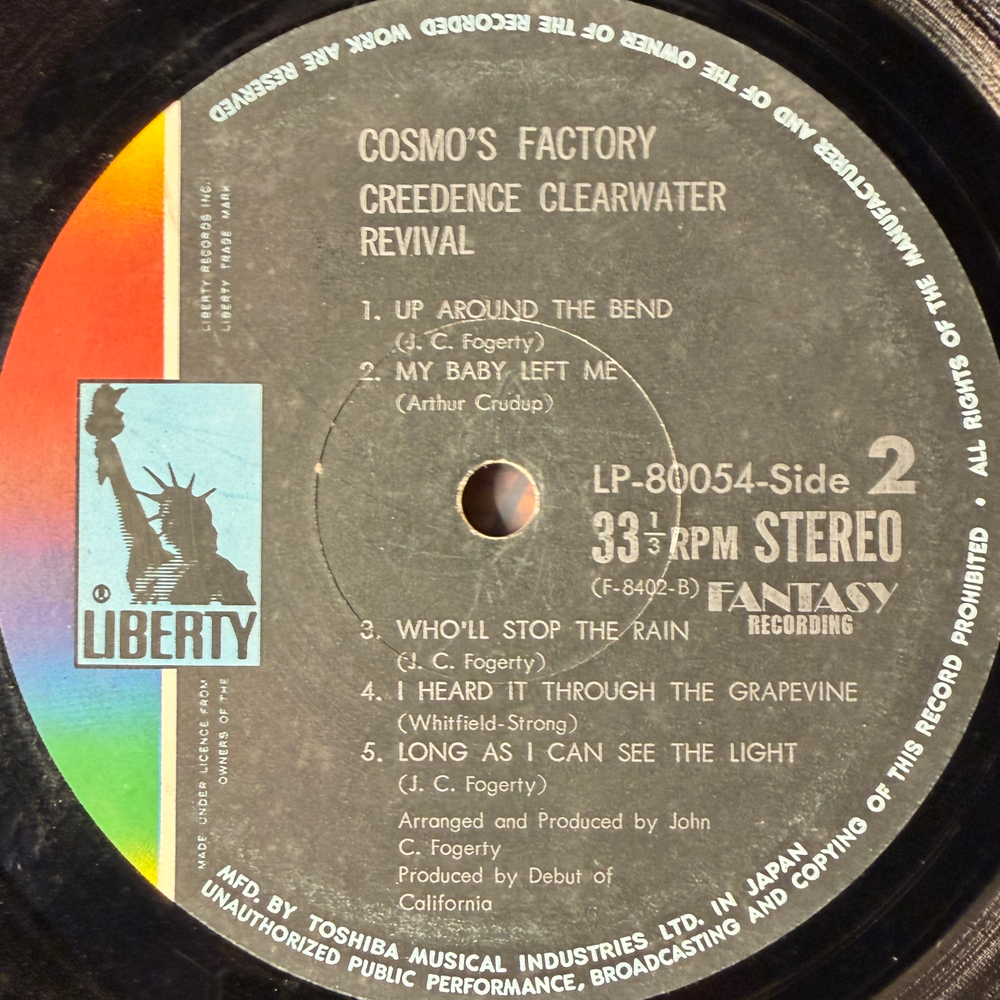 Creedence Clearwater Revival - Cosmo's Factory (Япония 1970г.)