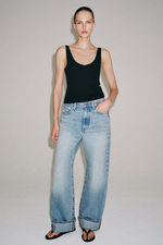 ДЖИНСЫ BAGGY СО СРЕДНЕЙ ПОСАДКОЙ — ZW COLLECTION — ZARA