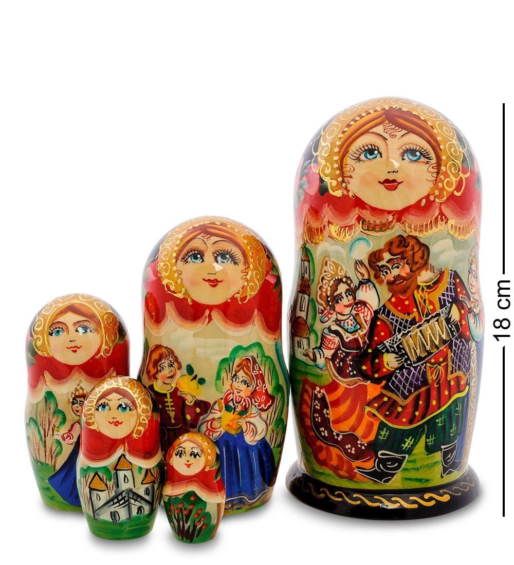 Народные промыслы МР-36/ 3-A Матрешка 5м «Ярослава»