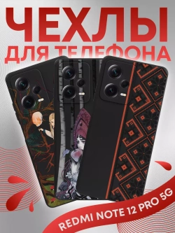 Чехлы на Xiaomi Redmi Note 12 Pro 5G с принтом