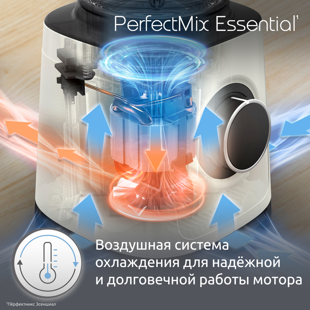 Высокоскоростной блендер Moulinex PerfectMix Essential LM771AF0