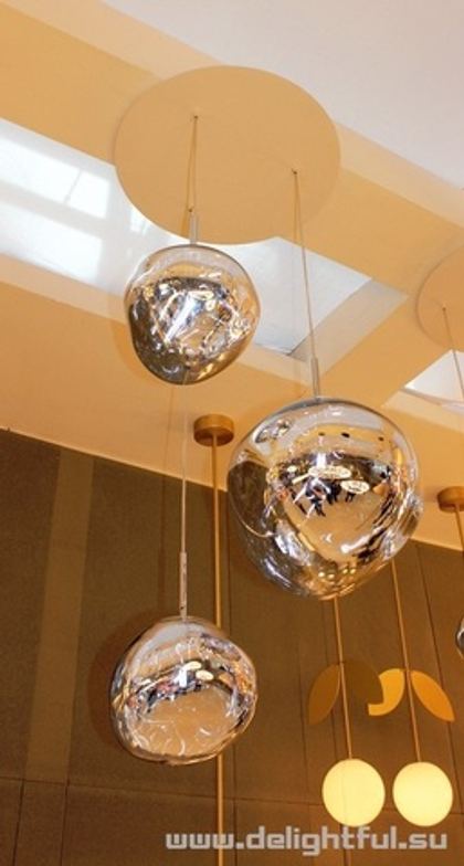 люстра Tom Dixon Melt 3 chrome
