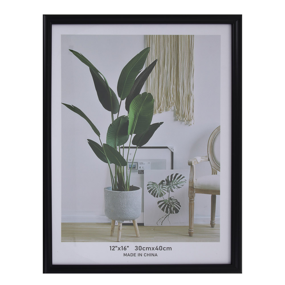 Фоторамка, 30х40 см, пластик, 6 цветов, LADECOR