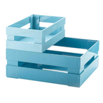 Набор ящиков tidy&store, голубой, 2 шт.