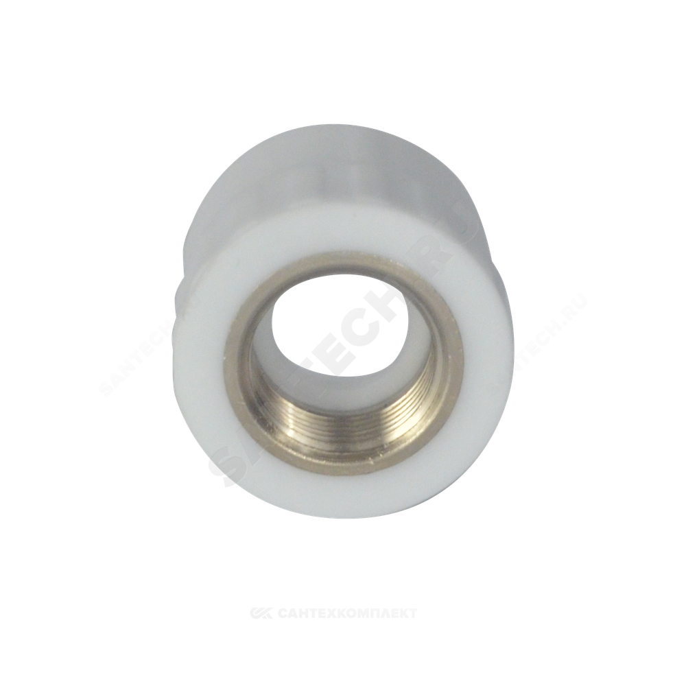Муфта PP-R комбинированная белая Дн 32х1" ВР PRO VALFEX 10129032-PRO