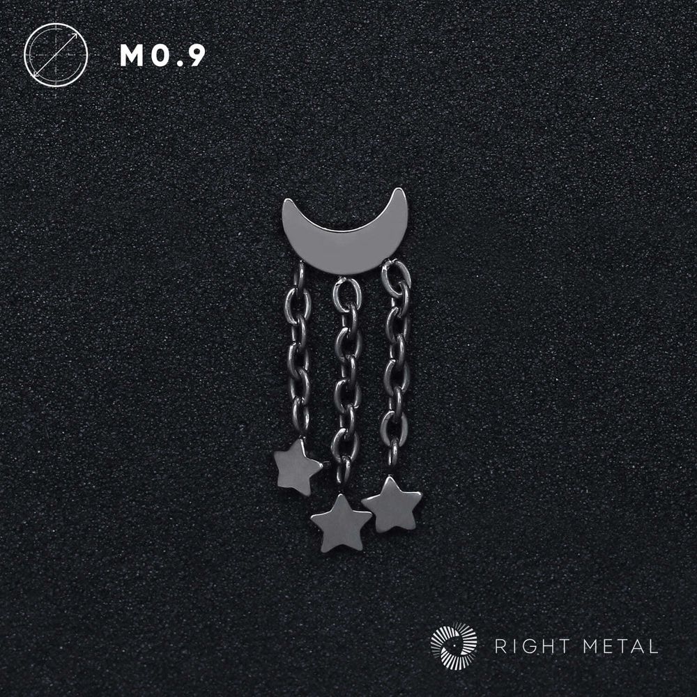 Pendant Moon &amp; Stars