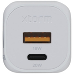 Xtorm XEC020 GaN² Ultra сетевое зарядное устройство мощностью 20 Вт