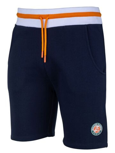 Мужские теннисные шорты Roland Garros 2024 Stripes Sweat Shorts - navy
