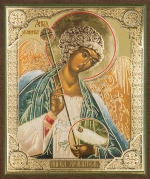 Икона "Ангел Хранитель" (поясной) 10х12 на МДФ-6 (1012-1400)