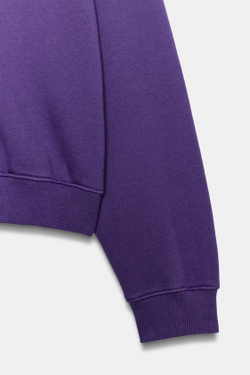 ZARA - FRUIT OF THE LOOM™ ТОЛСТОВКА С ЭФФЕКТОМ ПОТЕРТОСТИ, СИРЕНЕВЫЙ