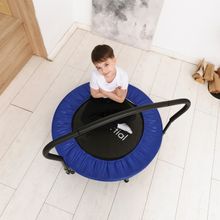 Батут с поручнем DFC JUMPFIT 36&amp;#039;&amp;#039; синий