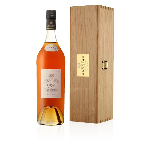 Арманьяк Janneau Vintage Collection 1970, 0.7 л, в деревянной п/к