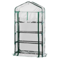 Теплица GREEN APPLE GA-House-4x-frame 4 яруса 1250х690х300 мм | Теплица