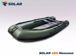 Лодка надувная моторная solar-480 к