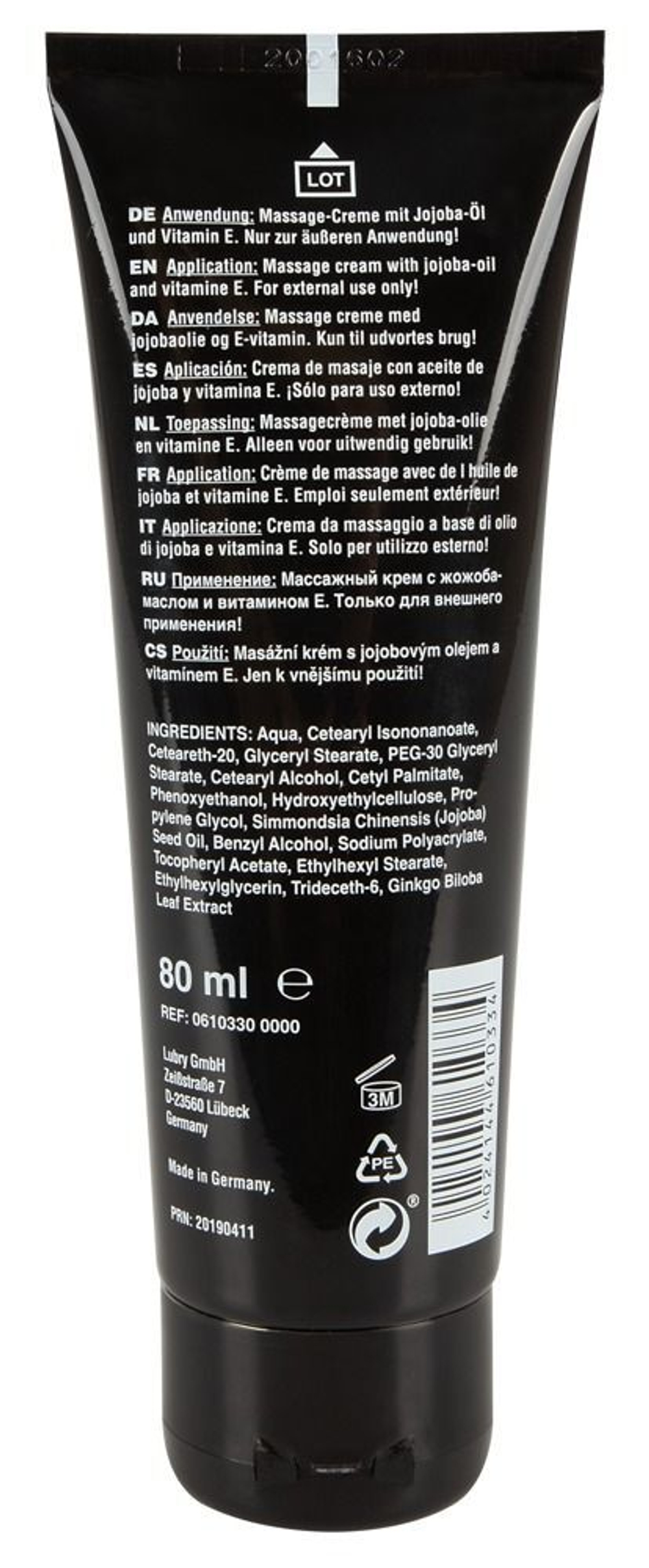 Крем для увеличения пениса Penis XXL Creme - 80 мл.