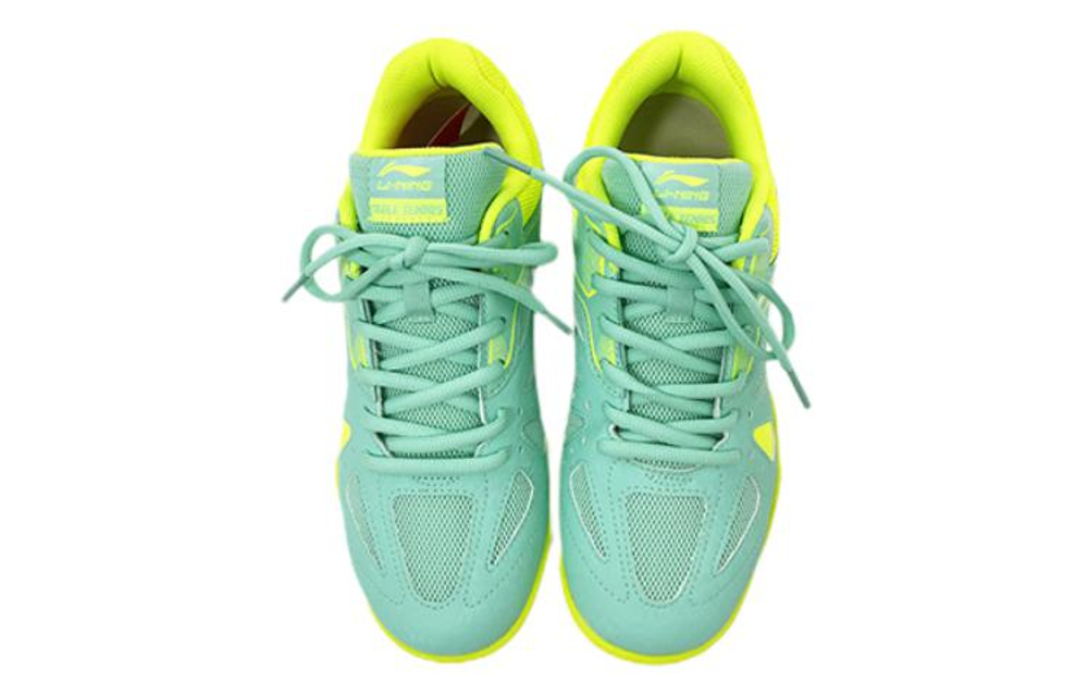 Li Ning Hawkeye Abrasion Resistant Breathable Low top Training Shoes Unisex Ice Green