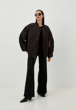 Куртка утепленная женская ALPHA INDUSTRIES OVERSIZED MA-1 MOD FLIGHT JACKET W