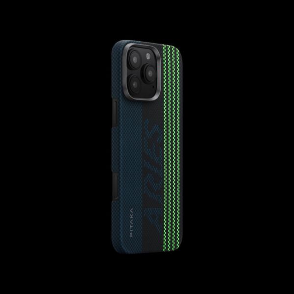 Чехол Pitaka Tactile Woven (Lumintex Edition) для iPhone 16 Pro, Кредитная карта | Credit card