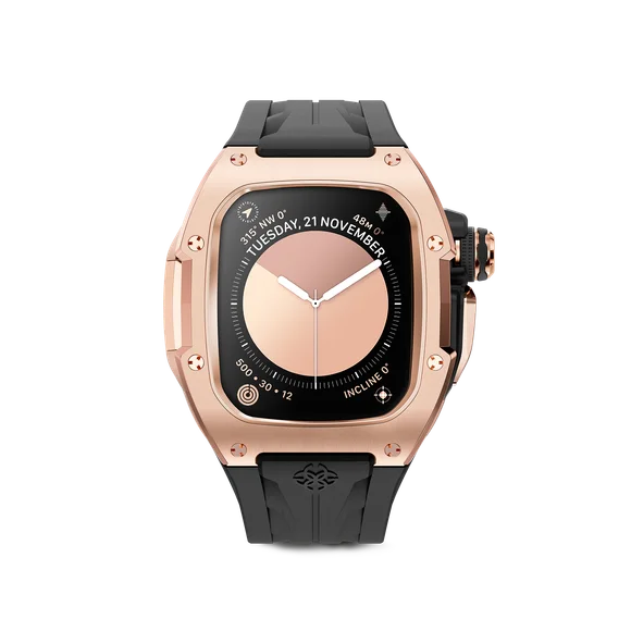 Корпус для Apple Watch RSTIII46 - Розовое золото/Сталь