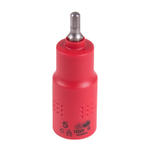 KING TONY (4025VE05) Насадка (бита) торцевая диэлектрическая 1/2", HEX, 5 мм, L = 75 мм